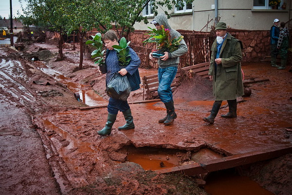 Крупная техногенная катастрофа в Венгрии